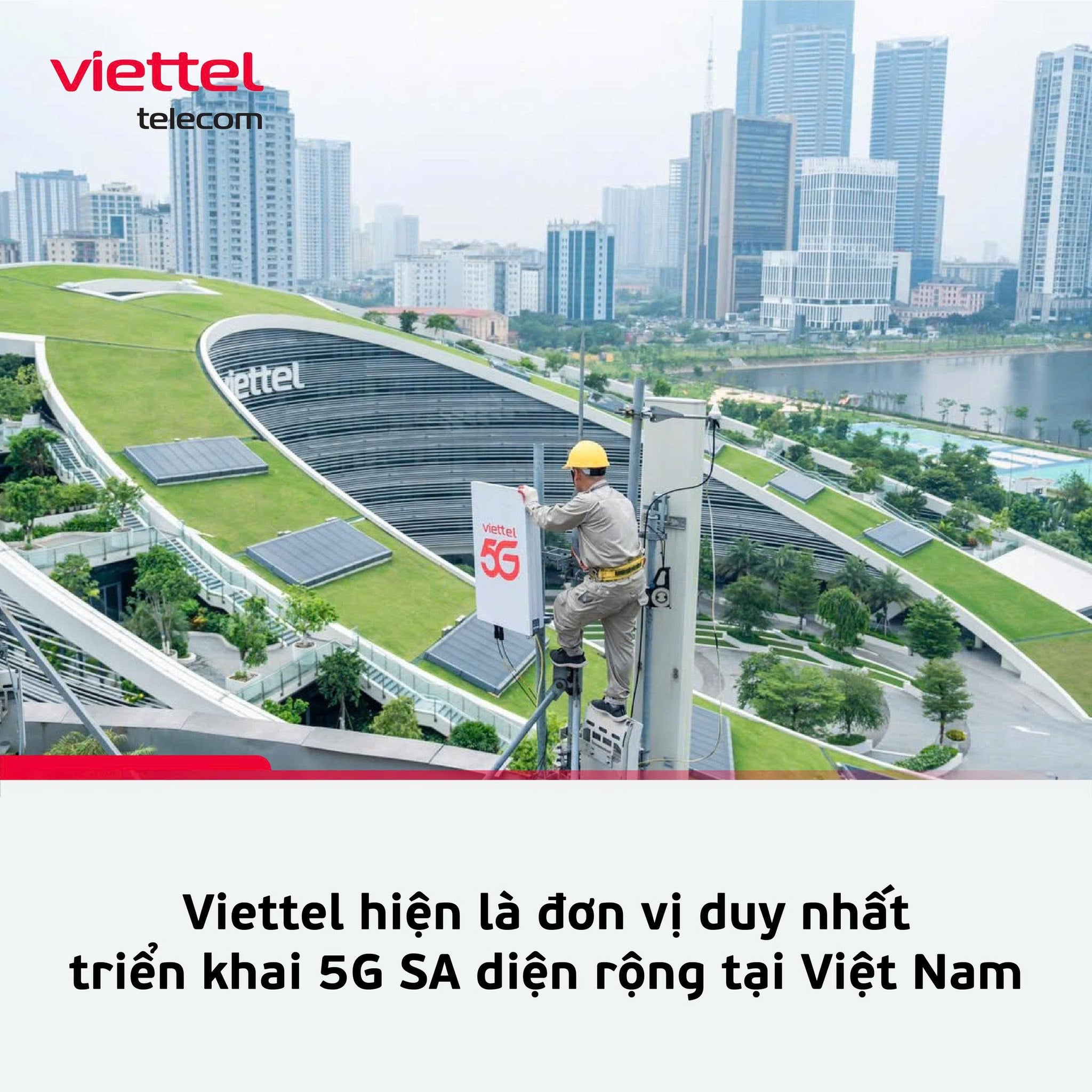Hạ tầng 5G Viettel Số 1 Việt Nam